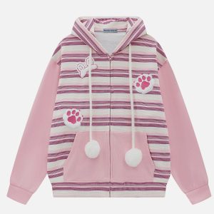 Adorable Y2K Style Cute Dog Hoodie - Comfy and Trendy for Pet Lovers