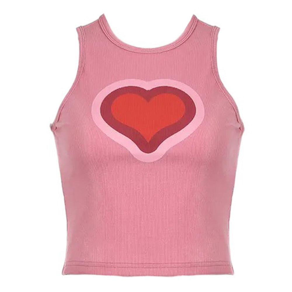 All You Need Is Love Y2K Aesthetic Tank Top - Cute and Comfy for Everyday Outfits