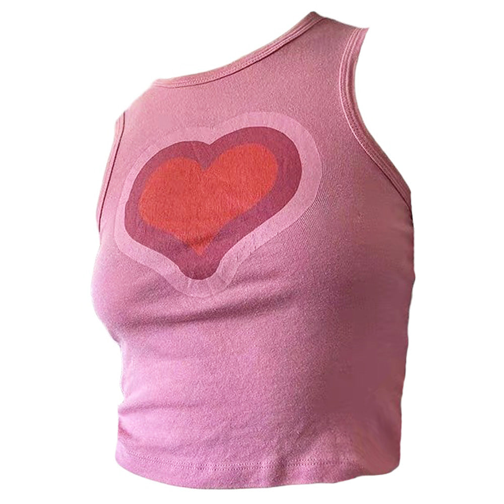 All You Need Is Love Y2K Aesthetic Tank Top - Cute and Comfy for Everyday Outfits