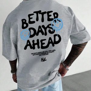 Better Days Ahead Y2K Graphic Tee - Cute Pastel Aesthetic Top for Trendy Outfits