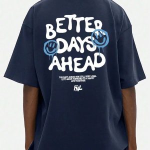 Better Days Ahead Y2K Graphic Tee - Cute Pastel Aesthetic Top for Trendy Outfits