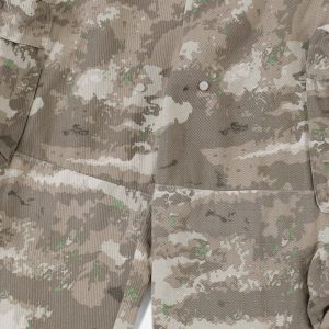 Camouflage Multi Pocket Cargo Pants for Y2K Aesthetic and Grunge Style Outfits