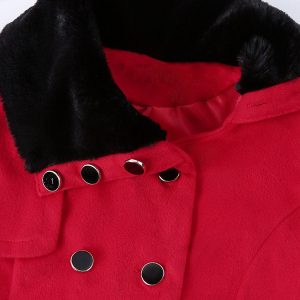 Chic Double-Breasted Belted Coat for Y2K Fashion Lovers - Stylish Outerwear Essential