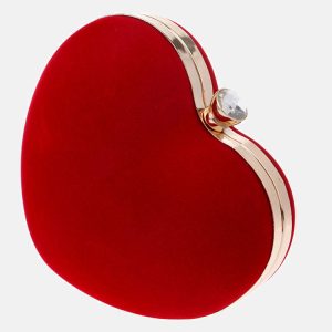 Chic Heart-Shaped Clutch for Y2K Fashion Lovers - Perfect for Coquette Aesthetic Outfits