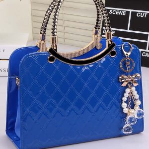 Chic Rhombus Solid Color Handbag for Y2K Fashion and Coquette Aesthetic Outfits