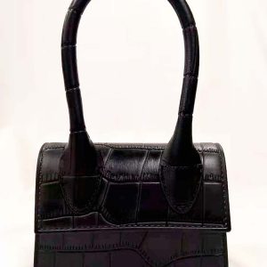 Chic Solid Color Square Handbag for Y2K Fashion Lovers and Aesthetic Outfits