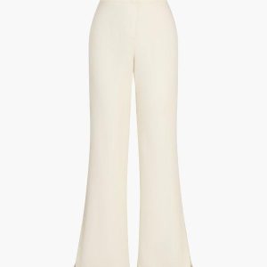 Chic Solid Straight Leg Pants for Effortless Y2K Style and Aesthetic Outfits