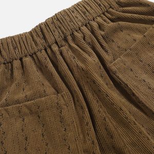 Chic Y2K Corduroy Shorts for Effortless Coquette Aesthetic Outfits