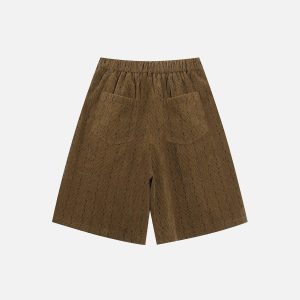 Chic Y2K Corduroy Shorts for Effortless Coquette Aesthetic Outfits