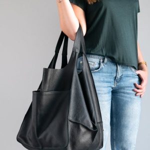 Chic Y2K Fashion Large Capacity Tote Bag - Perfect for Coquette and Grunge Aesthetics