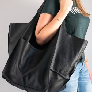 Chic Y2K Fashion Large Capacity Tote Bag - Perfect for Coquette and Grunge Aesthetics