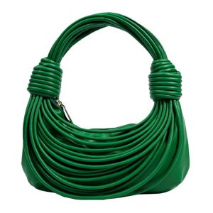 Chic Y2K Knot Clutch Bag - Stylish Coquette Aesthetic Accessory for Trendy Outfits