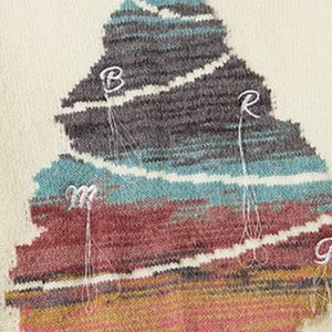 Colorful Christmas Tree Sweater - Y2K Aesthetic Holiday Knitwear for Festive Vibes