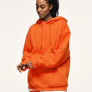 Colorful Y2K Aesthetic Basic Pullover Hoodie - Comfy and Cute for Everyday Outfits