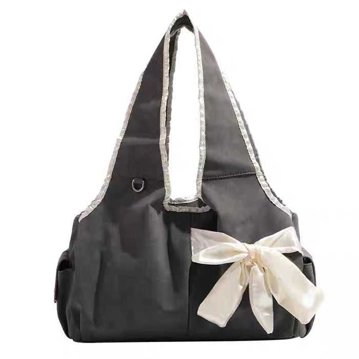 Coquette Aesthetic Bow Shoulder Bag - Cute and Stylish Accessory for Y2K Fashion Lovers