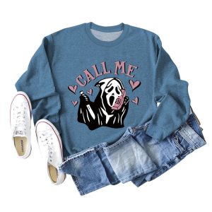 Coquette Aesthetic Call Me Sweatshirt - Y2K Fashion Comfy Hoodie for Cute Outfits