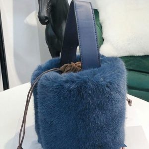 Coquette Aesthetic Fluffy Bucket Bag - Y2K Fashion Statement for Cute Outfits