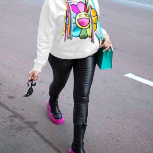 Coquette Aesthetic Printed Hooded Sweatshirt - Y2K Style Comfy Top for Cute Outfits