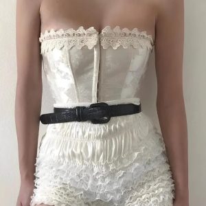 Coquette Lace Ruched Ruffled Shorts for Y2K Aesthetic and Cute Summer Outfits