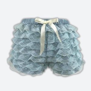 Coquette Lace Ruffled Shorts for Y2K Aesthetic and Cute Summer Outfits