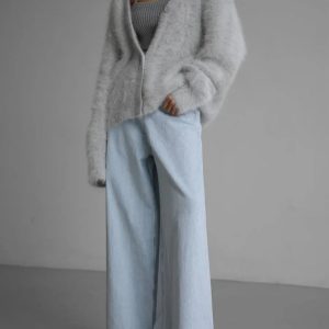 Cozy Calista Cocoon Cardi: Y2K Aesthetic Comfort for Effortless Style