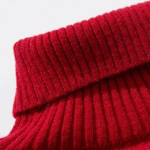 Cozy Knitted Christmas Sweater Socks for Y2K Aesthetic and Holiday Cheer