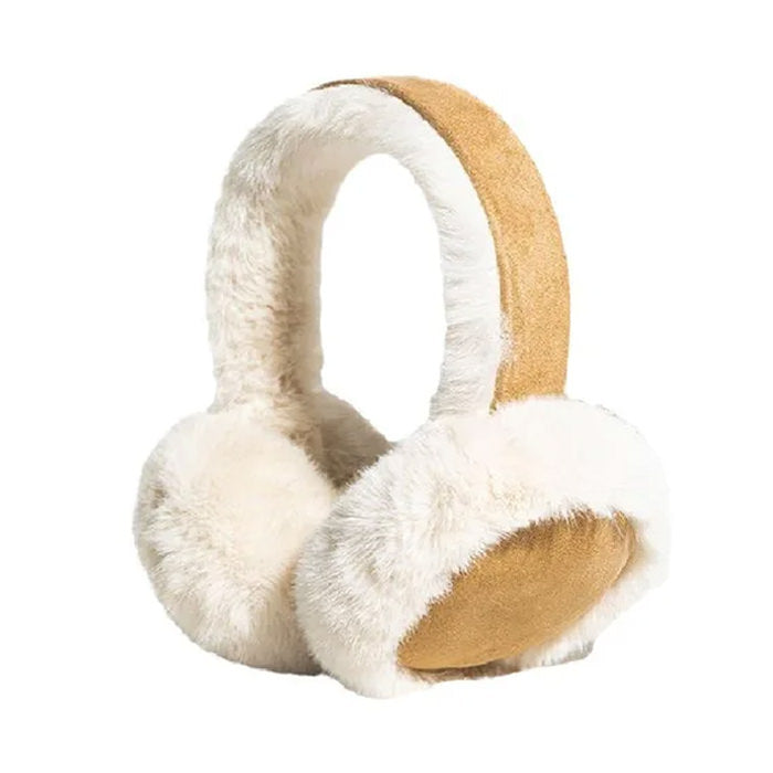 Cozy Warm Sheepskin Earmuffs for Y2K Fashion Lovers and Aesthetic Outfits