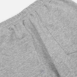 Cozy Y2K Zip-Up Sweatpants for Comfy Aesthetic Outfits and Casual Grunge Style