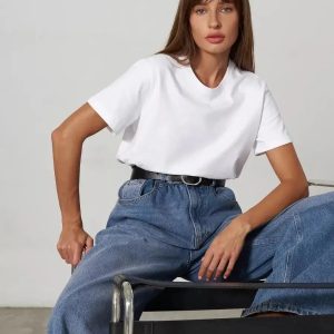 Elevate Your Style with Our Y2K Aesthetic Basic Game Loose T-Shirt for Effortless Chic