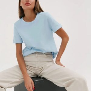 Elevate Your Style with Our Y2K Aesthetic Basic Game Loose T-Shirt for Effortless Chic