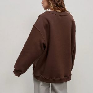 Eli's Y2K Aesthetic Effortless Style Pullover - Comfy Grunge-Inspired Hoodie for Trendy Looks