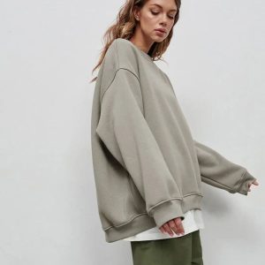 Eli's Y2K Aesthetic Effortless Style Pullover - Comfy Grunge-Inspired Hoodie for Trendy Looks