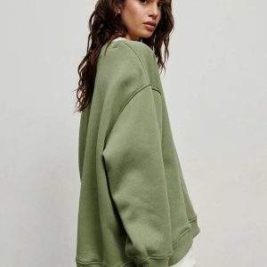 Eli's Y2K Aesthetic Effortless Style Pullover - Comfy Grunge-Inspired Hoodie for Trendy Looks