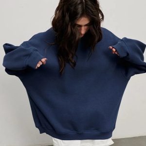 Eli's Y2K Aesthetic Effortless Style Pullover - Comfy Grunge-Inspired Hoodie for Trendy Looks