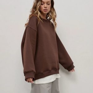 Eli's Y2K Aesthetic Effortless Style Pullover - Comfy Grunge-Inspired Hoodie for Trendy Looks