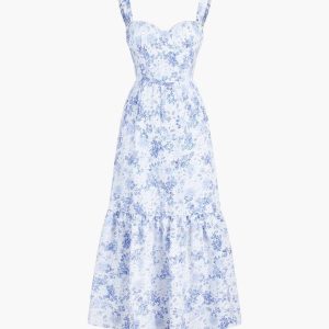 Floral Zippered Dress with Pockets - Y2K Aesthetic Cute Dress for Effortless Style