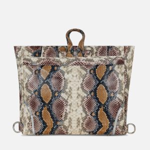 Gradient Snake Pattern Bag - Y2K Aesthetic Handbag for Coquette and Grunge Styles