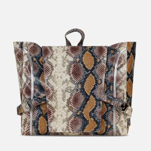 Gradient Snake Pattern Bag - Y2K Aesthetic Handbag for Coquette and Grunge Styles