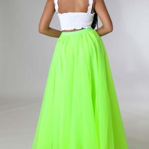 High Waist Solid Color Cargo Skirt - Y2K Aesthetic Fashion Essential for Trendy Outfits