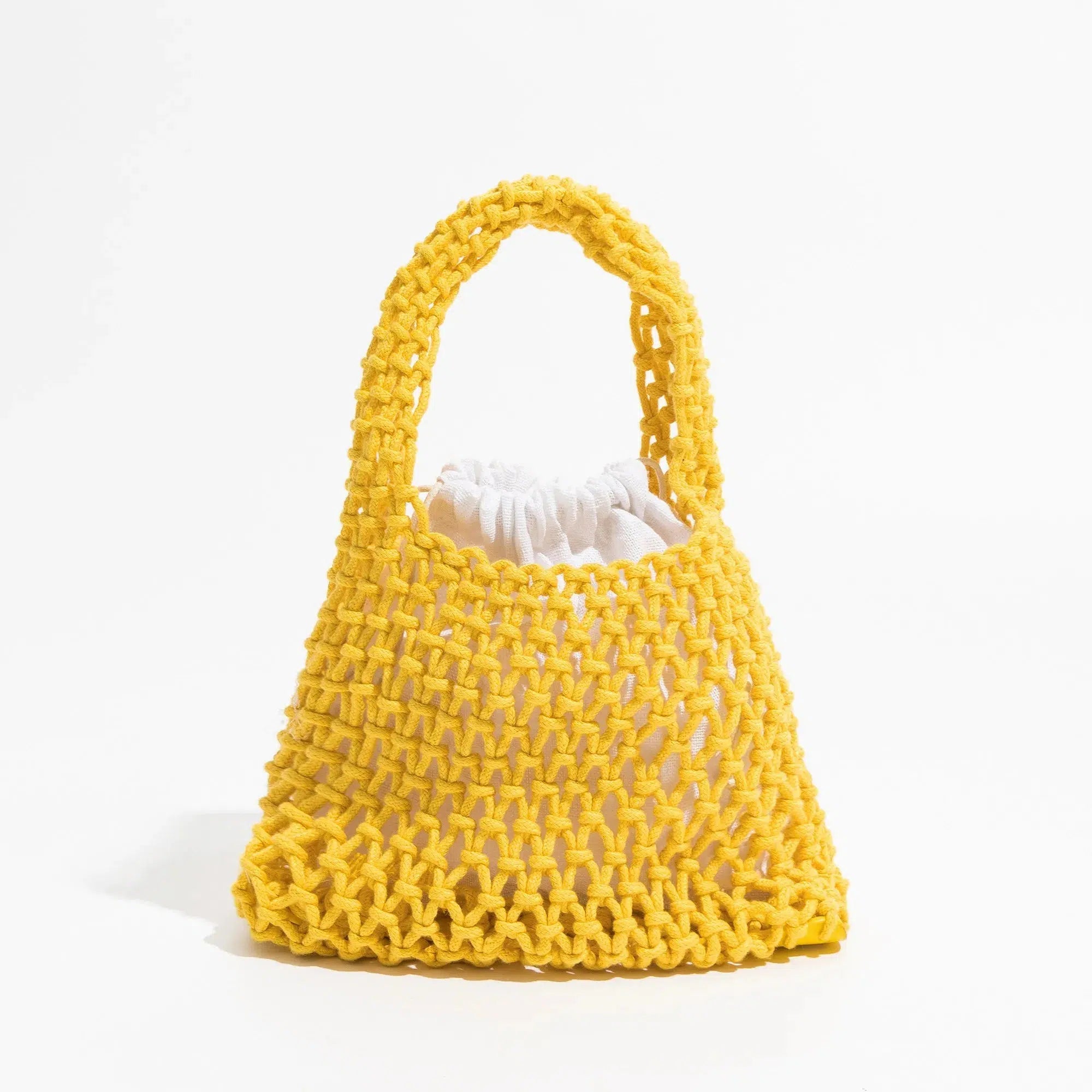 Indie Smiley Flowers Crochet Bag - Y2K Aesthetic Cute Accessory for Boho and Coquette Styles