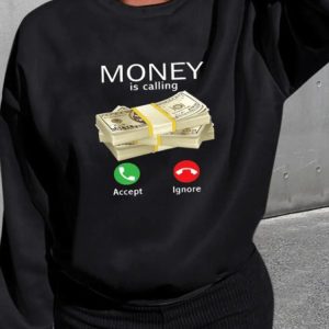 Money Is Calling Y2K Aesthetic Sweatshirt - Comfy Vintage Style for Trendy Outfits