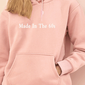 Retro 60s Inspired Hooded Sweatshirt - Vintage Aesthetic for Y2K Fashion Lovers