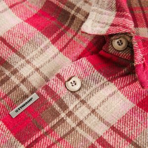 Reversible Plaid Long Sleeve Shirt - Y2K Aesthetic Layering Essential for Trendy Outfits