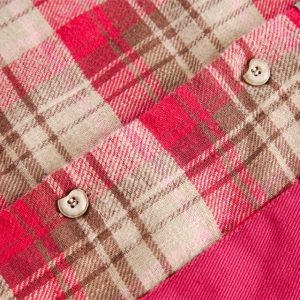 Reversible Plaid Long Sleeve Shirt - Y2K Aesthetic Layering Essential for Trendy Outfits