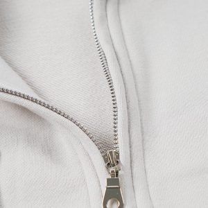 Rivet Patchwork Y2K Hoodie - Trendy Grunge Aesthetic Top for Unique Style Lovers