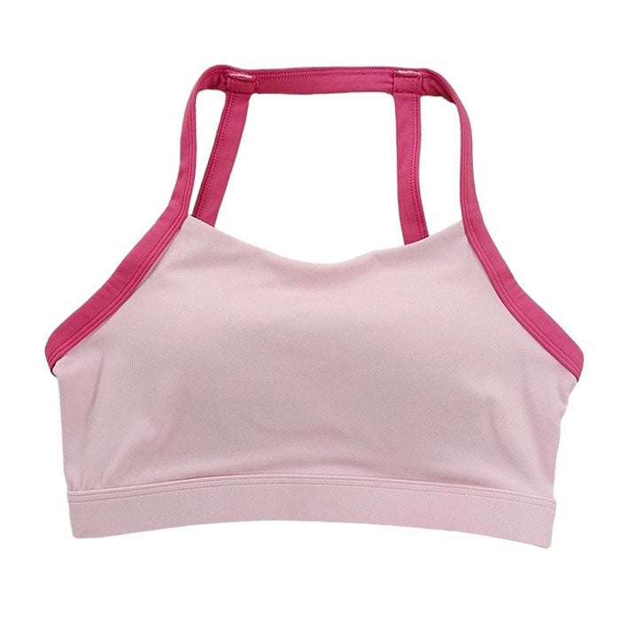 Soft Girl Aesthetic Built-In Cup Top - Y2K Fashion Cute Crop Top for Comfy Style