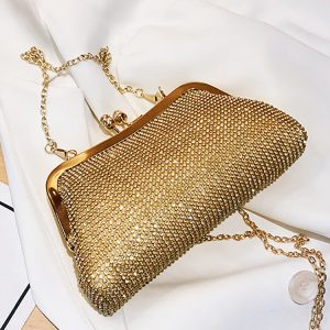 Sparkling Rhinestone Crossbody Bag - Y2K Aesthetic Glamour for Chic Outfits