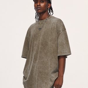 Summer Loose Washed T-Shirt - Y2K Aesthetic Casual Tee for Comfy, Trendy Outfits