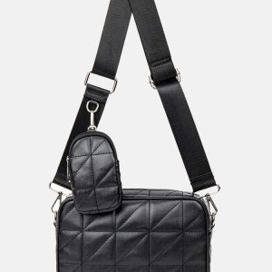 Trendy PU Crossbody & Handbags for Y2K Fashion Lovers - Chic Coquette Aesthetic Style