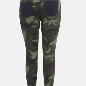 Trendy Ripped Camouflage Jeans for Y2K Aesthetic and Grunge Style Outfits